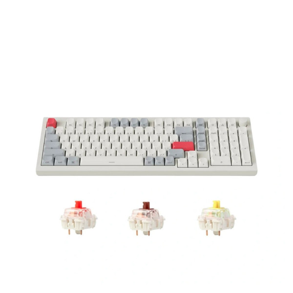 Bàn Phím Cơ Không Dây Keychron Q5 Max Shell White Side Printed RGB Knob Hotswap (Gateron Sw)