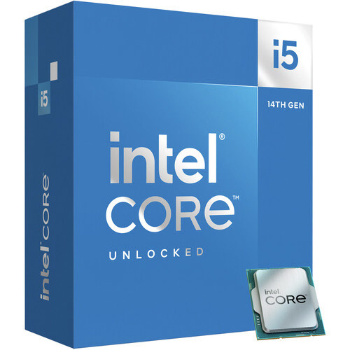 CPU Intel Core i5 14600K  (3.5GHz Turbo Up to 5.3GHz, 14 nhân 20 luồng, Cache 24MB, 125W) - Box công ty
