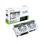 Card màn hình Asus Dual RTX 4070 White OC Edition 12GB GDDR6X