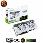 Card màn hình Asus Dual RTX 4070 White OC Edition 12GB GDDR6X