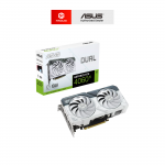 Card màn hình ASUS Dual GeForce RTX™ 4060 Ti White Edition 8GB OC GDDR6 (DUAL-RTX4060TI-O8G-WHITE)