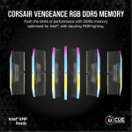 Ram PC Corsair Vengeance RGB 32GB DDR5 5200Mhz (CMH32GX5M2B5200C40)