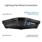 Router Wi-Fi 6 TP-Link Archer AX6000