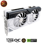 Card màn hình ASUS Dual GeForce RTX 4070 Super White OC Edition 12GB GDDR6X (DUAL-RTX4070S-O12G-WHITE)