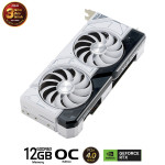 Card màn hình ASUS Dual GeForce RTX 4070 Super White OC Edition 12GB GDDR6X (DUAL-RTX4070S-O12G-WHITE)