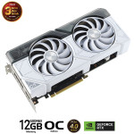 Card màn hình ASUS Dual GeForce RTX 4070 Super White OC Edition 12GB GDDR6X (DUAL-RTX4070S-O12G-WHITE)