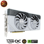 Card màn hình ASUS Dual GeForce RTX 4070 Super White OC Edition 12GB GDDR6X (DUAL-RTX4070S-O12G-WHITE)