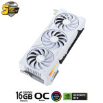 Card màn hình ASUS TUF Gaming GeForce RTX 4070 Ti SUPER White OC Edition 16GB GDDR6X