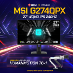 Màn hình Gaming MSI G274QPX 27 inch WQHD IPS 240Hz 1ms GTG (HDMI, Displayport, Type-C)-2