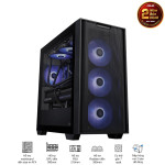 Vỏ Case ASUS A21 Mesh MATX Case - Đen