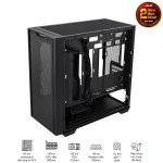 Vỏ Case ASUS A21 Mesh MATX Case - Đen