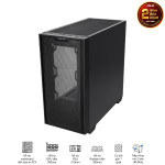 Vỏ Case ASUS A21 Mesh MATX Case - Đen