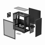 Vỏ máy tính Case Deepcool CH510 Black