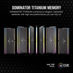 Bộ nhớ Ram PC Corsair Dominator Titanium RGB Black 32GB 7000MHz DDR5 (2x32GB)