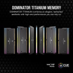 Bộ nhớ Ram PC Corsair Dominator Titanium RGB Black 48GB 7200MHz DDR5 (2x24GB)
