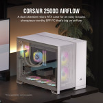 Vỏ Máy Tính Corsair 2500D AIRFLOW mATX-Tower White