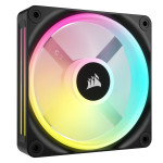 Fan Corsair iCUE LINK QX120 RGB 120mm PWM Magnetic Dome Black - Starter Kit 