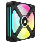 Fan Corsair iCUE LINK QX120 RGB 120mm PWM Magnetic Dome Black - Starter Kit 