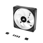 Fan Corsair iCUE LINK QX120 RGB 120mm PWM Magnetic Dome Black - Starter Kit 