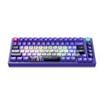 Bàn Phím Cơ Gaming Machenike K600T-B8 WIRELESS Purple White