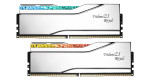 Bộ nhớ Ram PC G.Skill Trident Z5 Royal RGB 32GB 6400MHz DDR5 (16GBx2) Silver Intel XMP