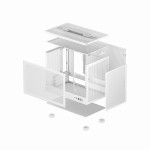 Vỏ Case Máy Tính Deepcool CH160 iTX White