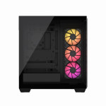 Vỏ máy tính Corsair iCUE LINK 3500X RGB Tempered Glass Mid-Tower Black