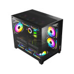 Vỏ máy tính Case Magic Aqua-M Ultra Pro Black (M-ATX)