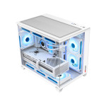 Vỏ máy tính Case Magic Aqua-M Ultra Pro White (M-ATX)