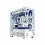 Vỏ Case Valkyrie VK-03 White ATX - LCD 6.2 Inch