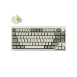 Bàn Phím Cơ Không Dây Keychron Q1 Max Shell White RGB Knob Hotswap (Gateron Sw)