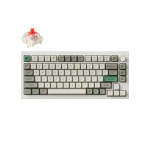 Bàn Phím Cơ Không Dây Keychron Q1 Max Shell White RGB Knob Hotswap (Gateron Sw)