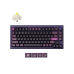 Bàn Phím Cơ Không Dây Keychron Q1 Max Purple RGB Knob Hotswap (Gateron Sw)