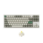 Bàn Phím Cơ Không Dây Keychron Q3 Max Shell White RGB Knob Hotswap (Gateron Sw)