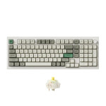 Bàn Phím Cơ Không Dây Keychron Q5 Max Shell White RGB Knob Hotswap (Gateron Sw)