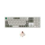 Bàn Phím Cơ Không Dây Keychron Q6 Max Shell White RGB Knob Hotswap (Gateron Sw)